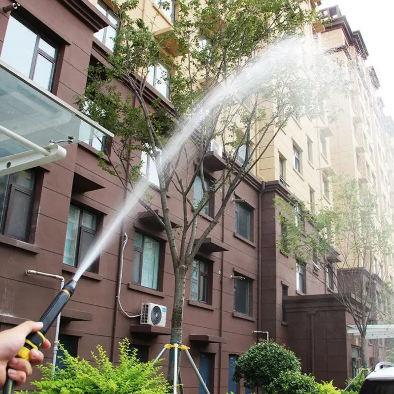 High-Pressure Hose Nozzle Spray Gun | Heavy-Duty Water Jet with Stop Switch