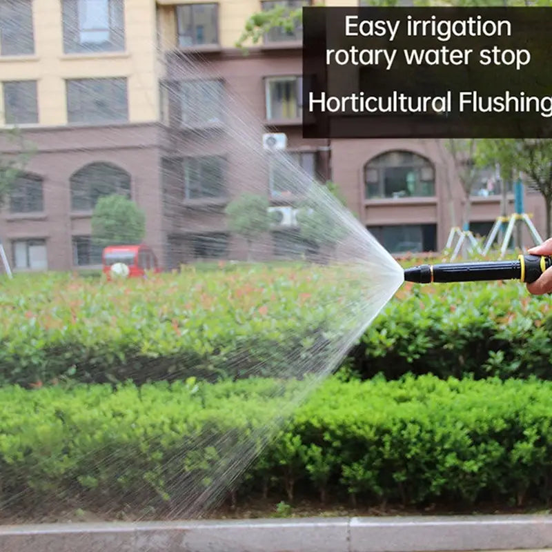 High-Pressure Hose Nozzle Spray Gun | Heavy-Duty Water Jet with Stop Switch