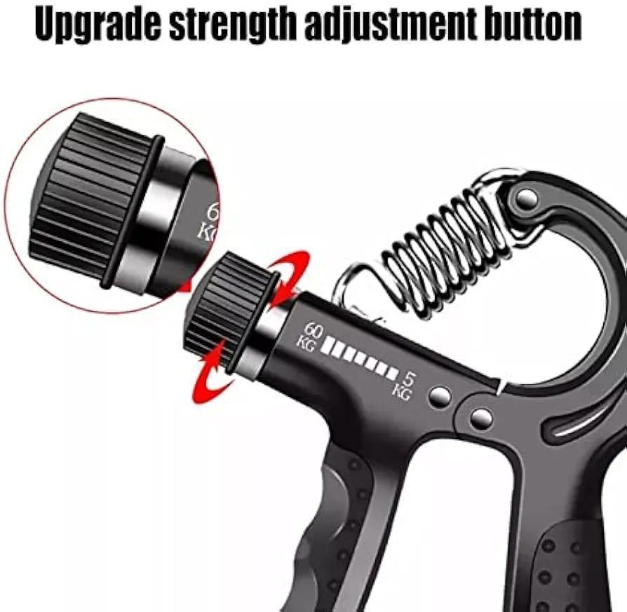 Adjustable Hand Grip Strengthener | Wrist & Forearm Grip Trainer