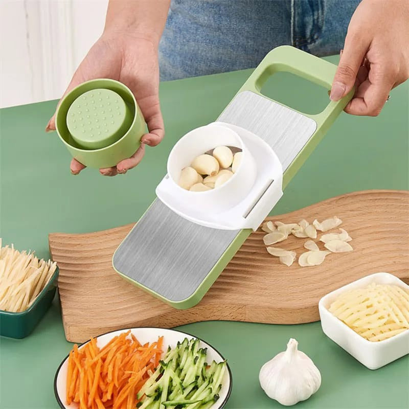 5-in-1 Vegetable Cutter | Multifunctional Slicer, Dicer & Grater