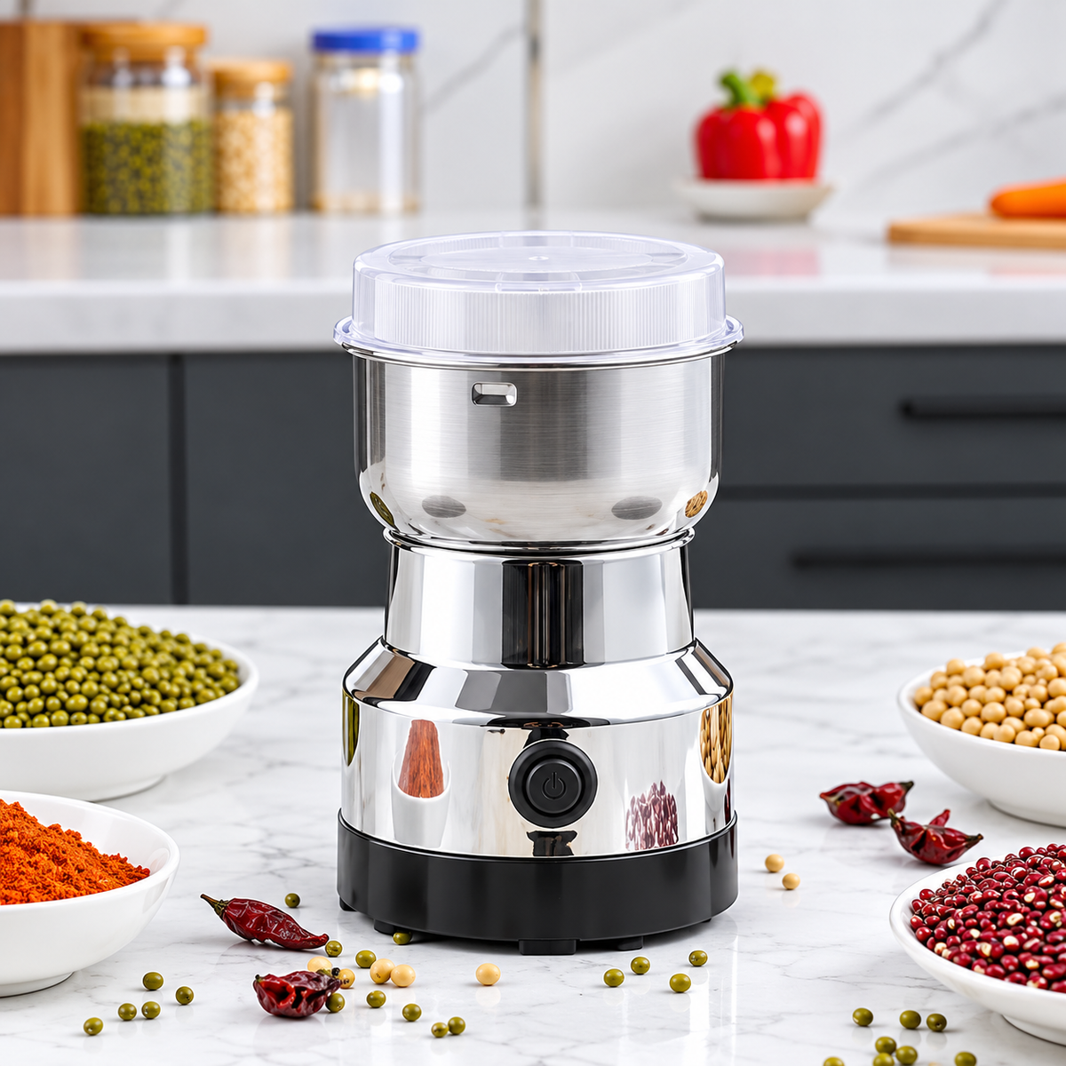 RAF R-7113 Electric Grinder β 300W Stainless Steel Blade | 85β100g Capacity