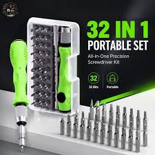 32-in-1 Precision Screwdriver Set | Multi-Bit Repair Tool Kit