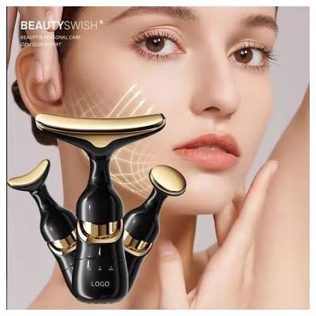 3-in-1 Face Lift Massager Wand | Facial Massage & Glow Care Tool