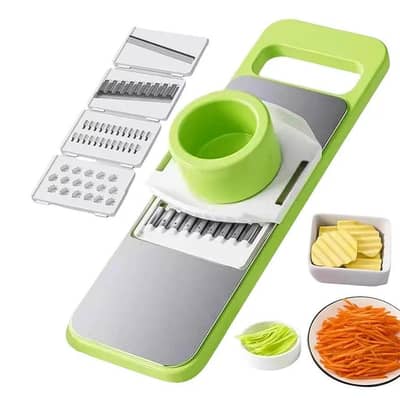 5-in-1 Vegetable Cutter | Multifunctional Slicer, Dicer & Grater