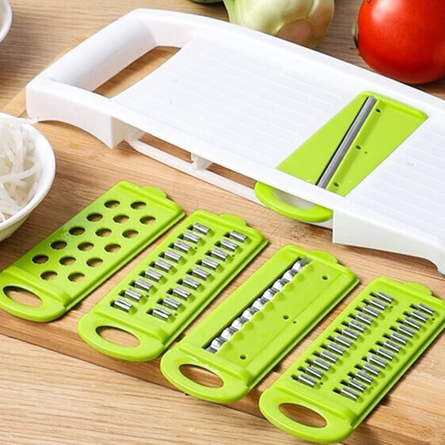 5-in-1 Vegetable Cutter | Multifunctional Slicer, Dicer & Grater