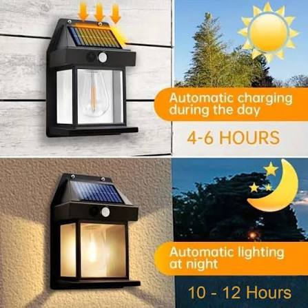 Solar Interaction Wall Lamp | Outdoor Waterproof LED Motion Sensor Light – Model 888