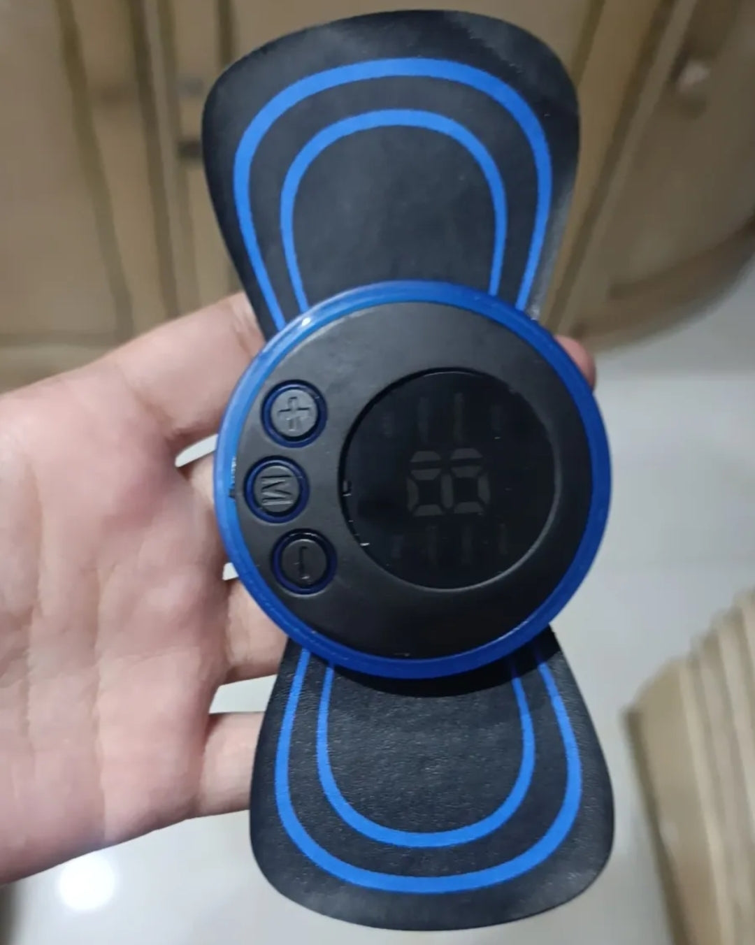 Rechargeable EMS Butterfly Massager | Muscle Stimulator & Portable Massage Pad