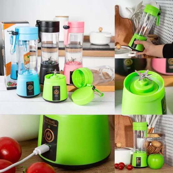 6-Blade Portable Juicer Blender | Rechargeable Fruit Smoothie Maker