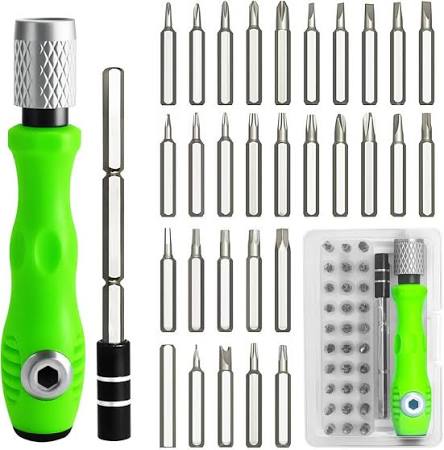 32-in-1 Precision Screwdriver Set | Multi-Bit Repair Tool Kit