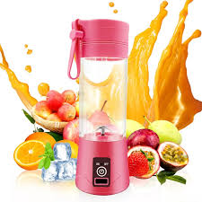 6-Blade Portable Juicer Blender | Rechargeable Fruit Smoothie Maker
