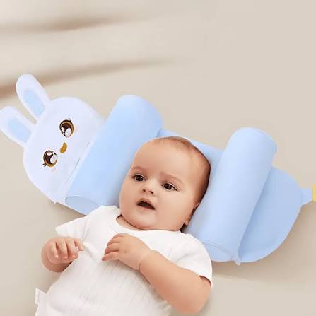 Newborn Baby Head Shaping Pillow | Soft, Breathable & Portable Cushion